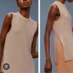 NWT Sz XXS ARITZIA Wilfred Palmier Sleeveless Knit Sweater